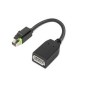 Lenovo 4X90Q93975 câble vidéo et adaptateur Mini DisplayPort DisplayPort Noir Lenovo 4X90Q93975 câble vidéo et adaptateur Mini DisplayPort DisplayPort Noir