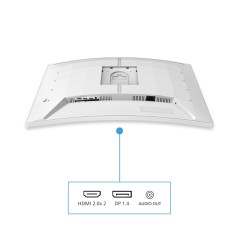 Philips Evnia 5000 32M2C5501 00 écran plat de PC 80 cm (31.5") 2560 x 1440 pixels Quad HD LCD Blanc