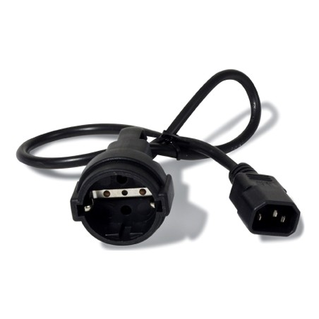 APC NetShelter - Cordon d'alimentation - Prises C14 et Schuko CEE 7 7 - 10 A