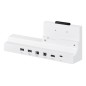 Samsung Flip4 Tray Plateau de connectivité Gris, Blanc