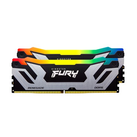 Kingston Technology FURY 48GB 8800MT s DDR5 CL42 CUDIMM (Kit de 2) Renegade RGB Silver