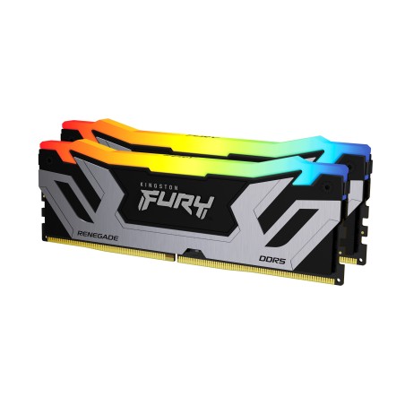 Kingston Technology FURY 48GB 8800MT/s DDR5 CL42 CUDIMM (Kit de 2) Renegade RGB Silver