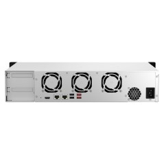 QNAP TS-864EU NAS Rack (2 U) Intel® Celeron® 8 Go DDR4 0 To QNAP Turbo System Noir