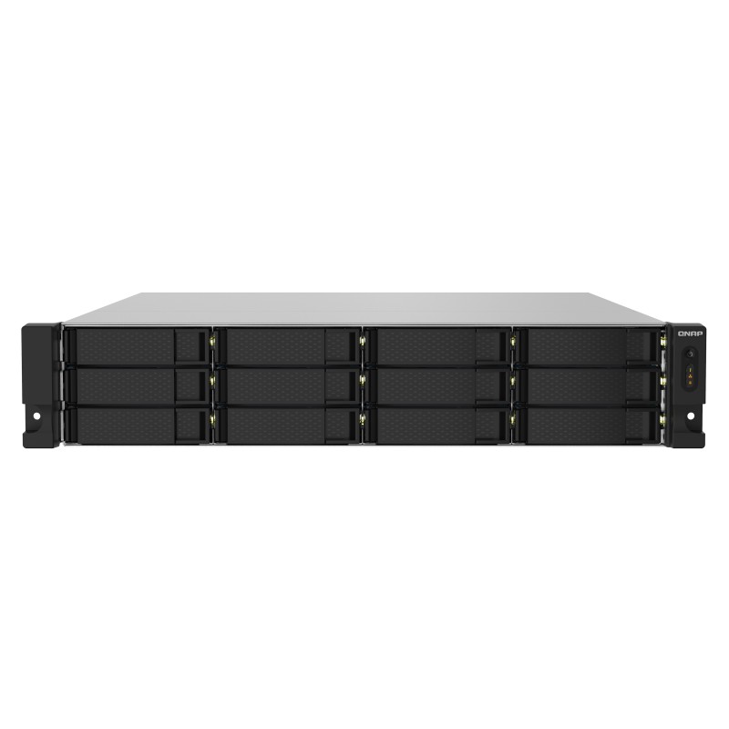 QNAP TS-1232PXU-RP NAS Rack (2 U) Annapurna Labs AL324 4 Go DDR4 0 To QNAP QTS Noir
