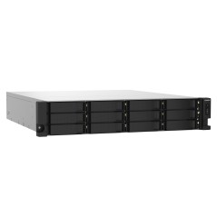 QNAP TS-1232PXU-RP NAS Rack (2 U) Annapurna Labs AL324 4 Go DDR4 0 To QNAP QTS Noir