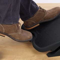 Kensington Repose-pieds SmartFit Solemate Plus (noir)