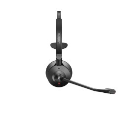 Jabra Engage 55 Casque Sans fil Arceau Bureau Centre d'appels Noir, Titane