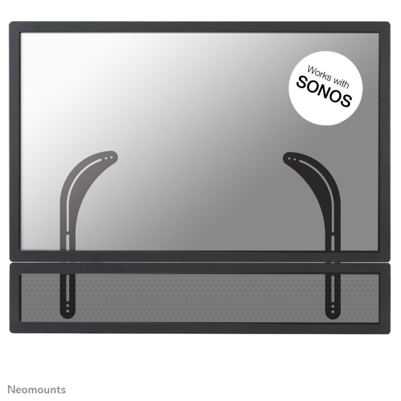 Neomounts NM-USP100BLACK Support pour barre de son Sonos - max 15 kg - installation de l'écran