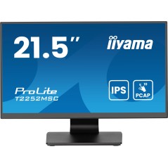 iiyama ProLite T2252MSC-B2AG écran plat de PC 54,6 cm (21.5") 1920 x 1080 pixels Full HD LCD Écran tactile Noir