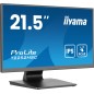 iiyama ProLite T2252MSC-B2AG écran plat de PC 54,6 cm (21.5") 1920 x 1080 pixels Full HD LCD Écran tactile Noir iiyama ProLite T2252MSC-B2AG écran plat de PC 54,6 cm (21.5") 1920 x 1080 pixels Full HD LCD Écran tactile Noir
