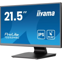 iiyama ProLite T2252MSC-B2AG écran plat de PC 54,6 cm (21.5") 1920 x 1080 pixels Full HD LCD Écran tactile Noir