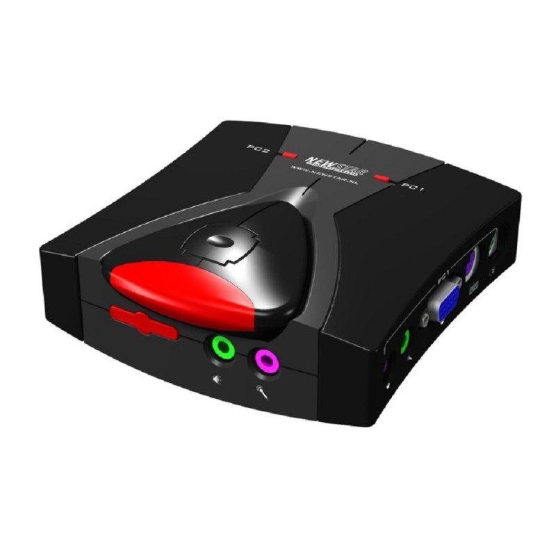 Neomounts Commutateur KVM , 2 ports, PS/2, Audio Neomounts Commutateur KVM , 2 ports, PS/2, Audio