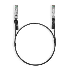 TP-Link Omada TL-SM5220-1M câble InfiniBand et à fibres optiques SFP+ DAC Noir