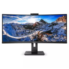 Philips P Line 346P1CRH 00 écran plat de PC 86,4 cm (34") 3440 x 1440 pixels UltraWide Quad HD LED Noir