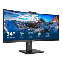 Philips P Line 346P1CRH 00 écran plat de PC 86,4 cm (34") 3440 x 1440 pixels UltraWide Quad HD LED Noir