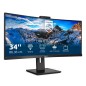 Philips P Line 346P1CRH/00 écran plat de PC 86,4 cm (34") 3440 x 1440 pixels UltraWide Quad HD LED Noir Philips P Line 346P1CRH/00 écran plat de PC 86,4 cm (34") 3440 x 1440 pixels UltraWide Quad HD LED Noir