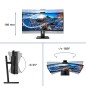 Philips P Line 346P1CRH/00 écran plat de PC 86,4 cm (34") 3440 x 1440 pixels UltraWide Quad HD LED Noir Philips P Line 346P1CRH/00 écran plat de PC 86,4 cm (34") 3440 x 1440 pixels UltraWide Quad HD LED Noir