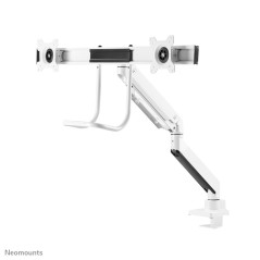 Neomounts NM-D775DXWHITE Support d'écran à fixer 10-32" - ressort à gaz - Topfix - arrêt 180°