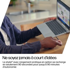 HP EliteBook 8 Flip G1i AI PC Wolf Pro Security Edition Intel Core Ultra 7 255U Hybride (2-en-1) 33,8 cm (13.3") Écran tactile