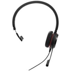 Jabra Evolve 20 SE Casque Avec fil Arceau Bureau Centre d'appels USB Type-C USB Type-A Noir