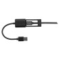Targus ACC110401GLX câble USB 0,1 m USB A USB C Noir Targus ACC110401GLX câble USB 0,1 m USB A USB C Noir