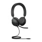 Jabra Evolve2 40 SE Casque Avec fil Arceau USB Type-C