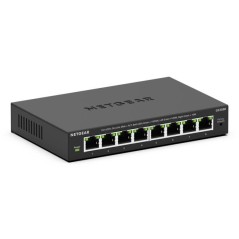NETGEAR GS308E Géré L2/L3 Gigabit Ethernet (10/100/1000) Noir