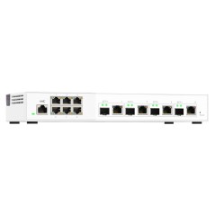 QNAP QSW-M2106-4C commutateur réseau Géré L2 2.5G Ethernet (100/1000/2500) Blanc