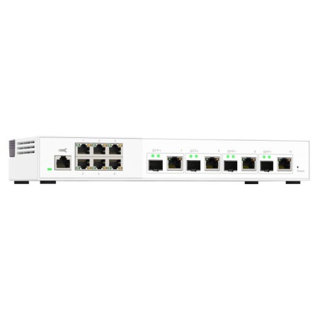 QNAP QSW-M2106-4C commutateur réseau Géré L2 2.5G Ethernet (100/1000/2500) Blanc