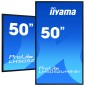iiyama LH5052UHS-B1 Écran d'affichage dynamique Écran plat de signalisation numérique 125,7 cm (49.5") VA 500 cd/m² 4K Ultra HD
