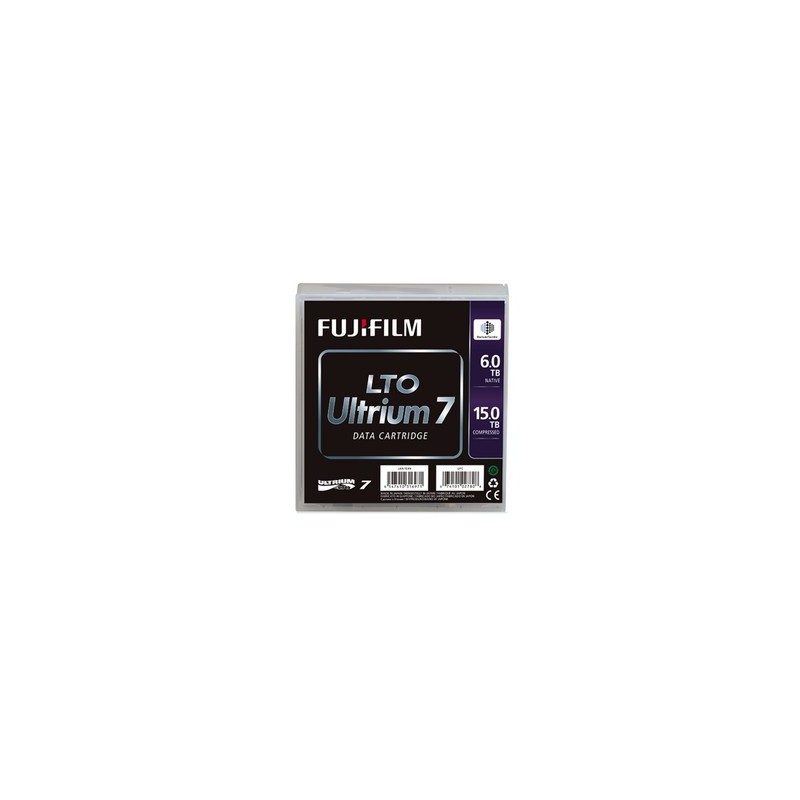 Fujifilm LTO Ultrium 7 Bande de données vierge 6 To Fujifilm LTO Ultrium 7 Bande de données vierge 6 To
