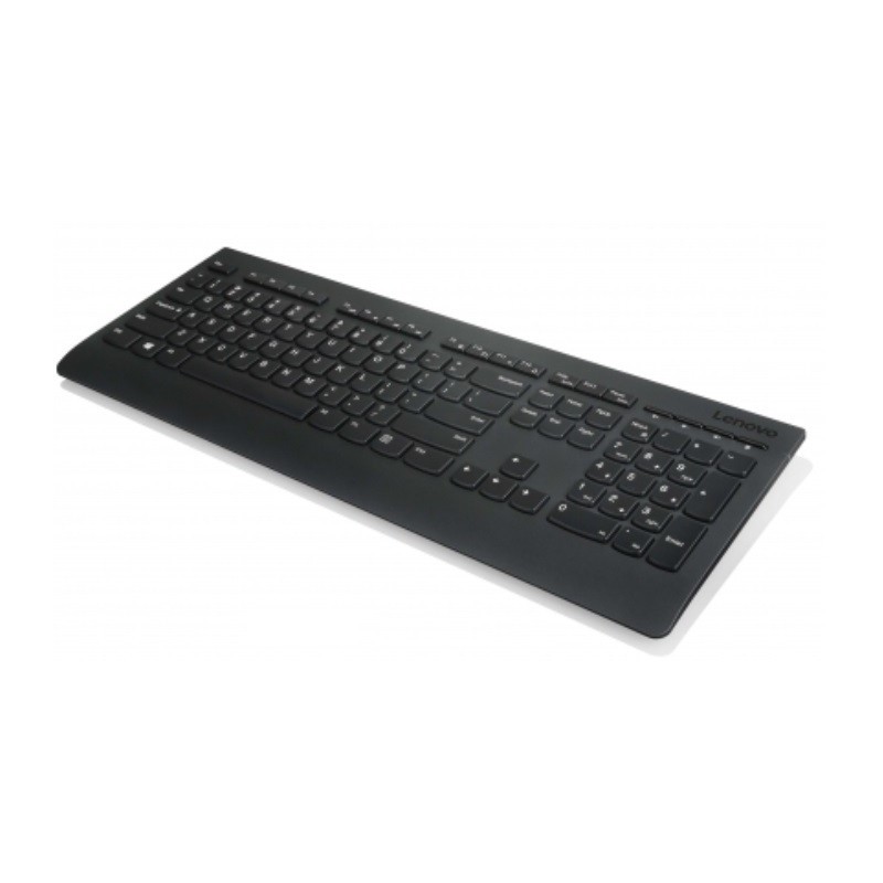 Lenovo 4X30H56868 clavier Universel RF sans fil QWERTY Espagnole Noir Lenovo 4X30H56868 clavier Universel RF sans fil QWERTY Espagnole Noir