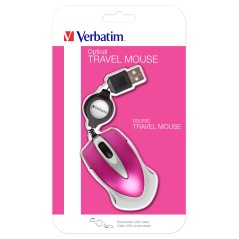 Verbatim Go Mini souris Bureau USB Type-A Optique 1000 DPI