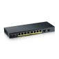 Zyxel GS1900-10HP Géré L2 Gigabit Ethernet (10/100/1000) Connexion Ethernet, supportant l'alimentation via ce port (PoE) Noir Zyxel GS1900-10HP Géré L2 Gigabit Ethernet (10/100/1000) Connexion Ethernet, supportant l'alimentation via ce port (PoE) Noir