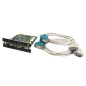 APC AP9624 carte et adaptateur d'interfaces Interne Série APC AP9624 carte et adaptateur d'interfaces Interne Série