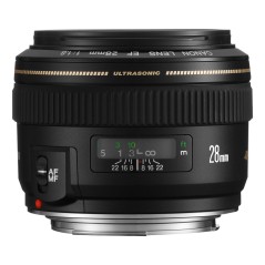 Canon EF 28mm f 1.8 USM SLR Noir