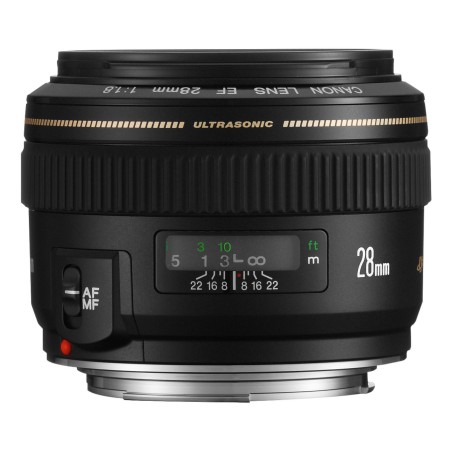 Canon EF 28mm f 1.8 USM SLR Noir