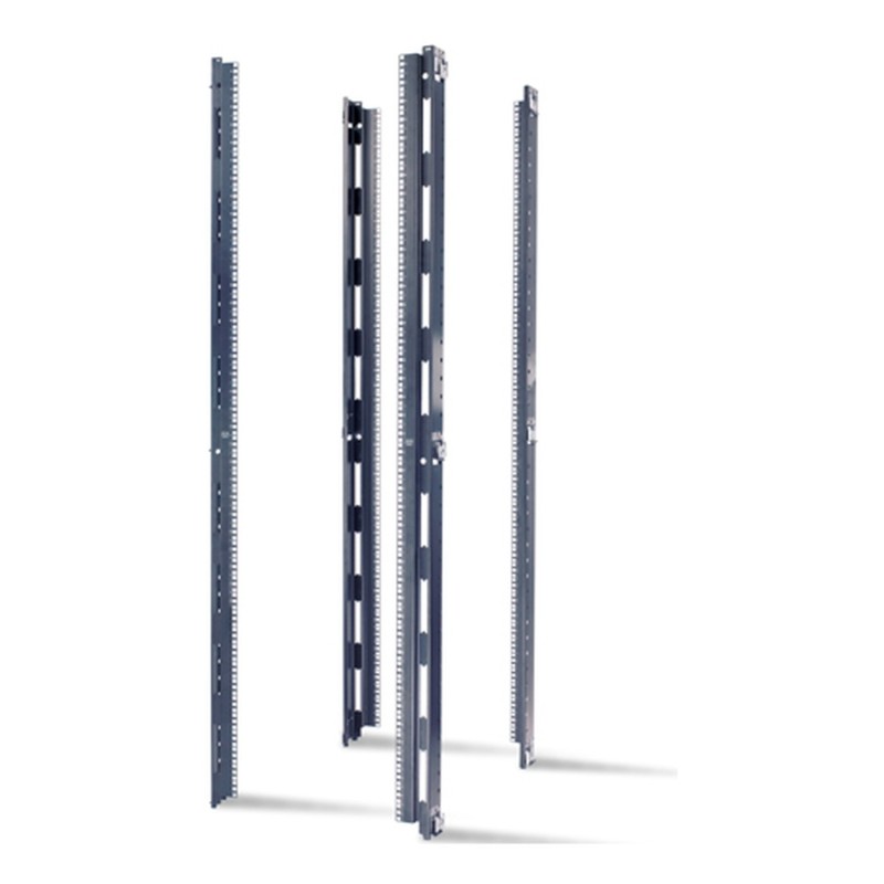 APC Rails de montage EIA NetShelter SX 42U - 23p - trous carrés - Qté 4