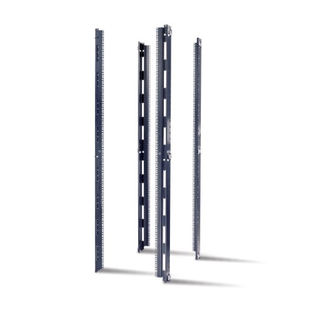 APC Rails de montage EIA NetShelter SX 42U - 23p - trous carrés - Qté 4