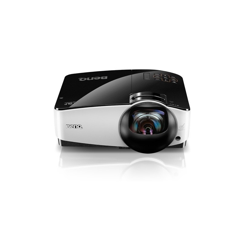 BenQ MW860USTi 3000 ANSI lumens DLP WXGA (1280x800) Noir, Blanc