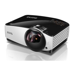 BenQ MW860USTi 3000 ANSI lumens DLP WXGA (1280x800) Noir, Blanc