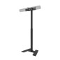 Neomounts AV80-500BL Support au sol pour vidéobar - VESA - max 10 kg - universel Neomounts AV80-500BL Support au sol pour vidéobar - VESA - max 10 kg - universel
