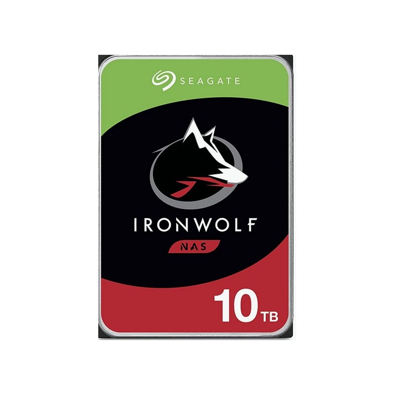 Seagate IronWolf ST10000VN000 disque dur 10 To 7200 tr/min 256 Mo 3.5" Série ATA III Seagate IronWolf ST10000VN000 disque dur 10 To 7200 tr/min 256 Mo 3.5" Série ATA III