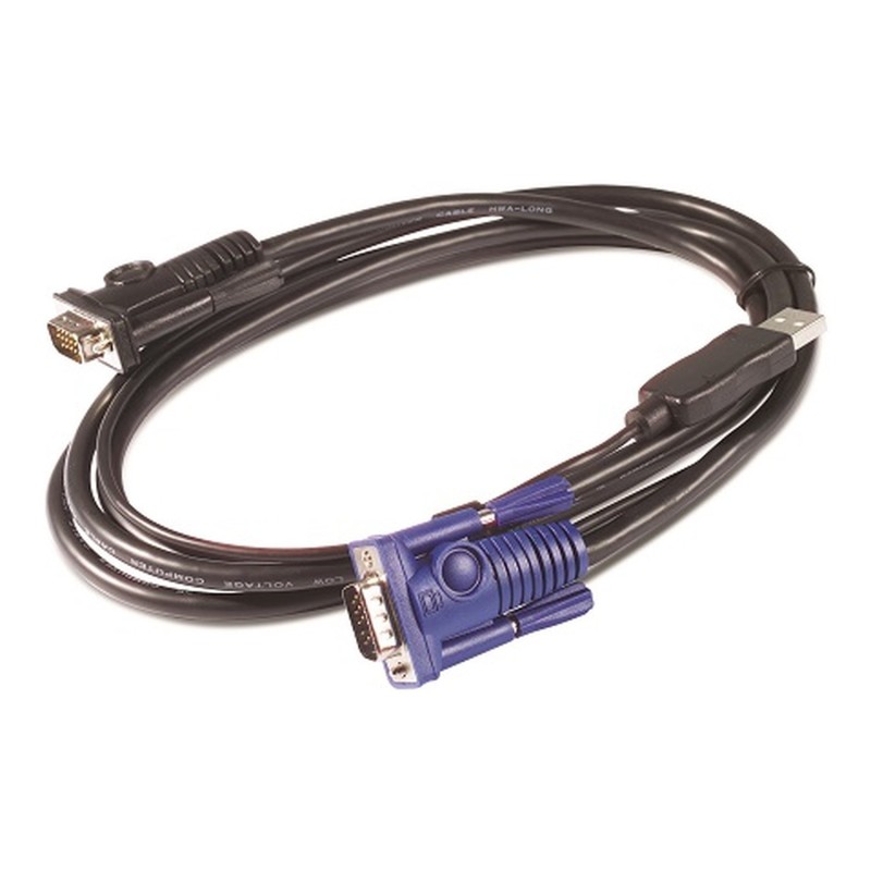 APC Câble USB pour commutateur KVM - 25 pi (7,6 m) APC Câble USB pour commutateur KVM - 25 pi (7,6 m)