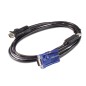 APC Câble USB pour commutateur KVM - 25 pi (7,6 m) APC Câble USB pour commutateur KVM - 25 pi (7,6 m)
