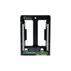 QNAP QDA-A2AR Boîtier de disques de stockage Boîtier disque dur SSD Noir 2.5"