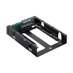 QNAP QDA-A2AR Boîtier de disques de stockage Boîtier disque dur SSD Noir 2.5"
