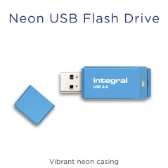 Integral INFD128GBNEONB3.0 lecteur USB flash 128 Go 3.2 Gen 1 (3.1 Gen 1)