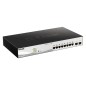 D-Link DGS-1210-10MP Géré L2 Gigabit Ethernet (10/100/1000) Connexion Ethernet, supportant l'alimentation via ce port (PoE)