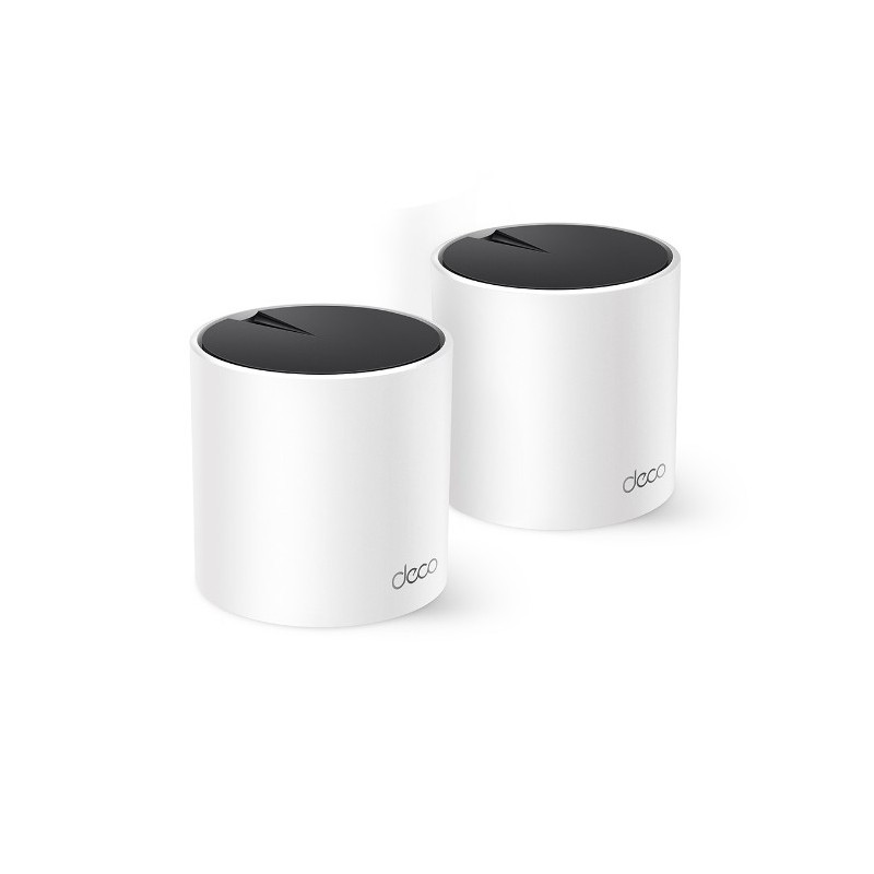TP-Link DECO X55 (2-Pack) Bi-bande (2,4 GHz / 5 GHz) Wi-Fi 6 (802.11ax) Blanc 3 Interne TP-Link DECO X55 (2-Pack) Bi-bande (2,4 GHz / 5 GHz) Wi-Fi 6 (802.11ax) Blanc 3 Interne